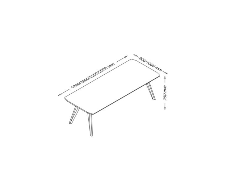 Reine – Modern Executive Desk with Optional Credenza Unit size img