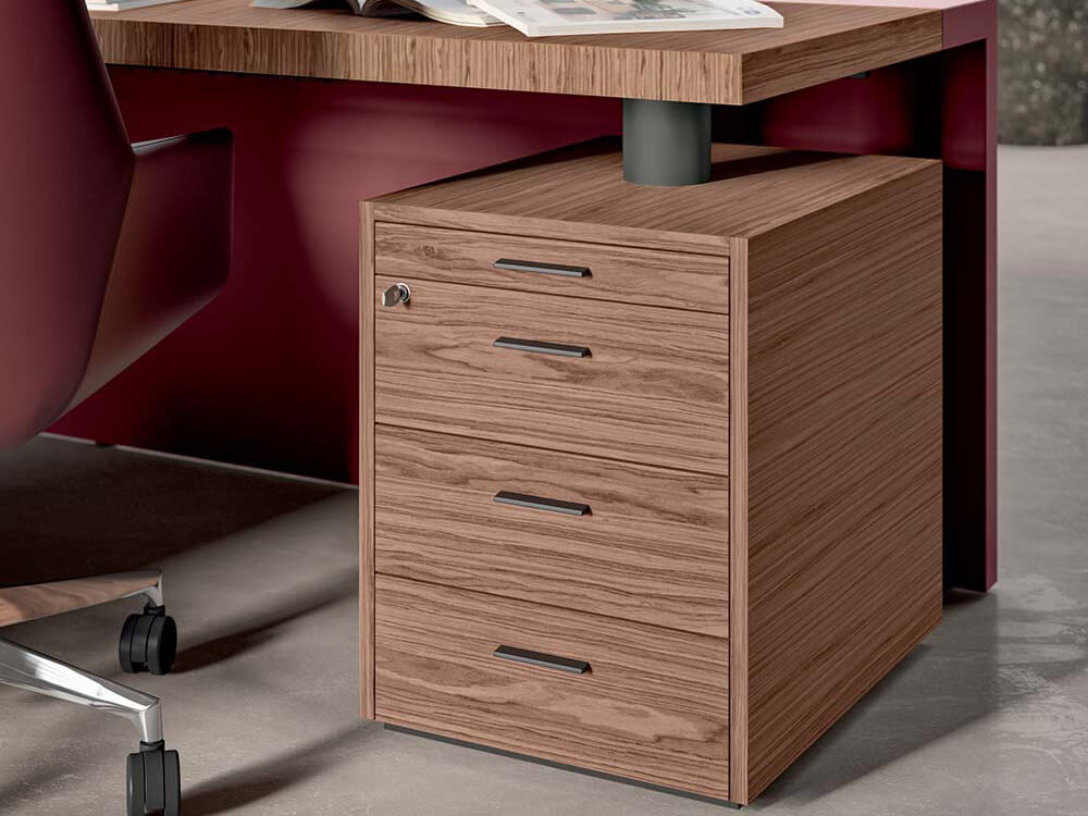 Easton – Wood Veneer Executive Desk with Optional Return and Leather Insert 05 Img