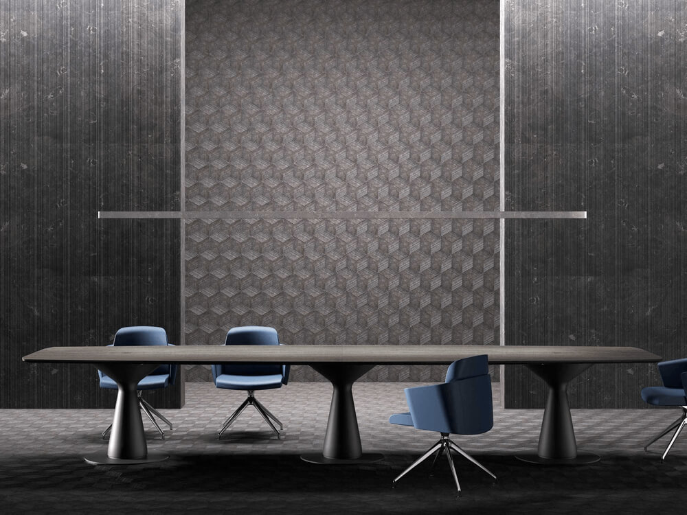 Myra 2 - Barrel Shaped Meeting Table Main image