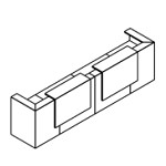 L4050 x D880 x H1165 mm