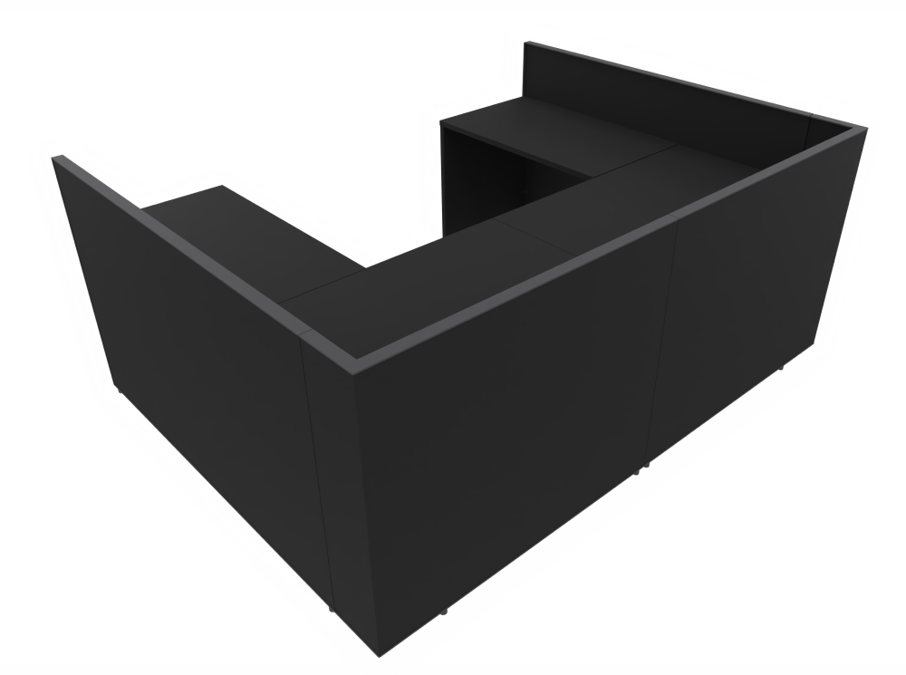 Oriaa 1 - Melamine Reception Desk with Return and DDA Access Unit 01 img
