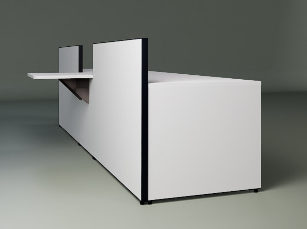 Oriaa 1 - Melamine Reception Desk with Return and DDA Access Unit 05 img