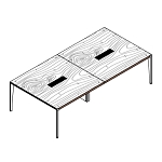 Medium Rectangular Shaped Table (10 Persons)