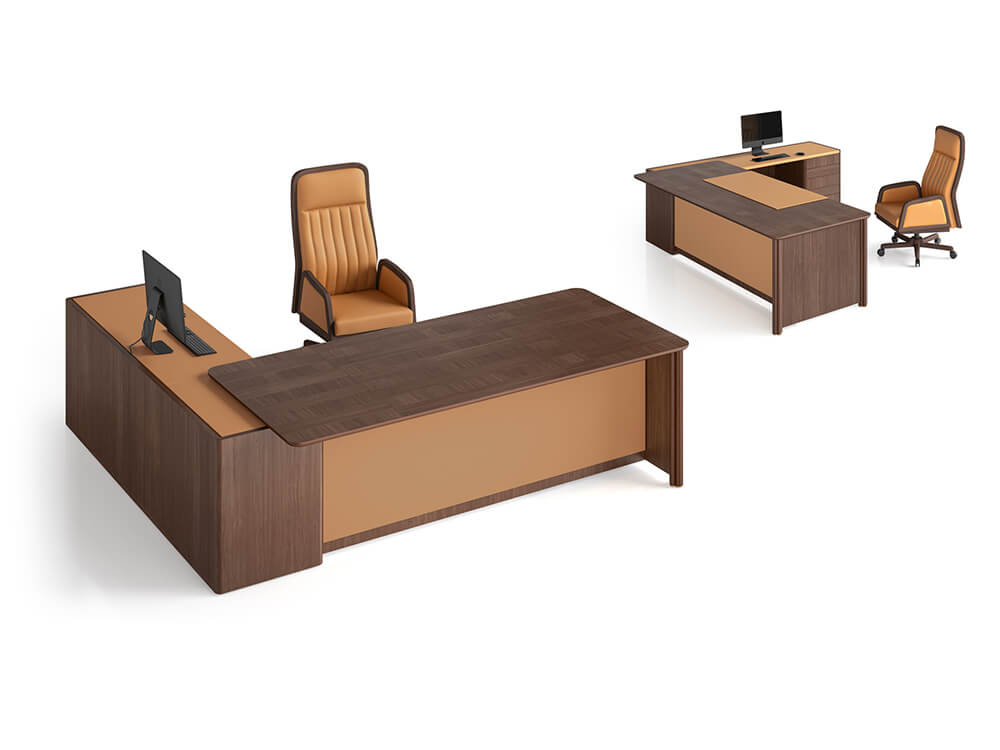 Alice – Classic Executive Desk With Modesty Panel And Optional Return Pedestal 03 Img