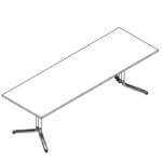 Medium Rectangular Shaped Meeting Table (12 and 14 Persons)