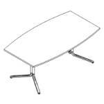 Small Barrel Shaped Meeting Table (6, 8 and 10 Persons)