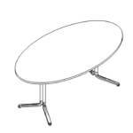 Small Oval Shaped Meeting Table (6,8 Persons)