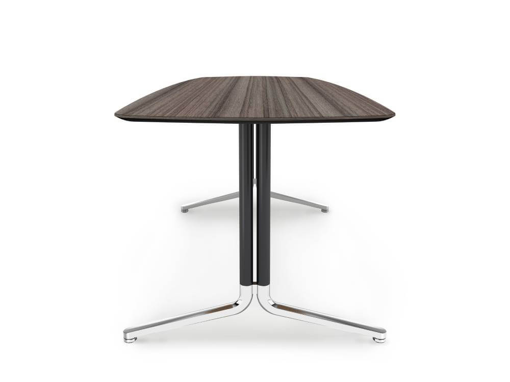 Tommy - Rectangular, Oval, Barrel & D End Shape Meeting Table with T Leg Main Img