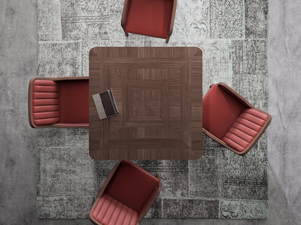 Alice 1 – Classic Square and Rectangular Meeting Table 02 Img