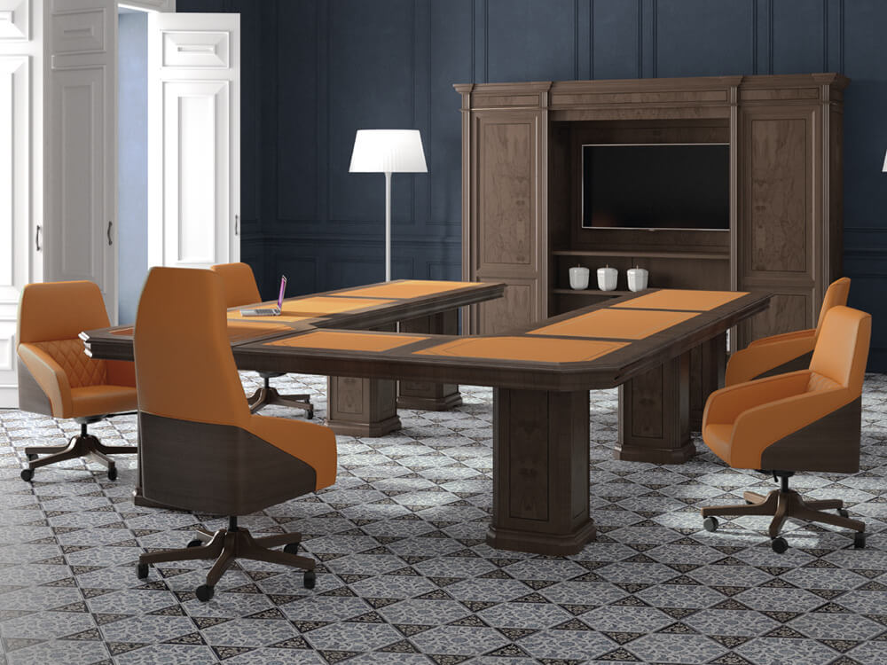 Allyson 2 – Modular Classic Meeting Table 04 Img