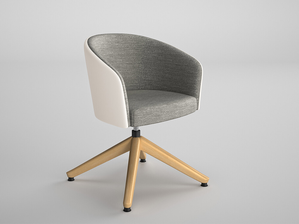 Catalina 1 - Classic Multipurpose Chair With Wood Finish Base 01 img