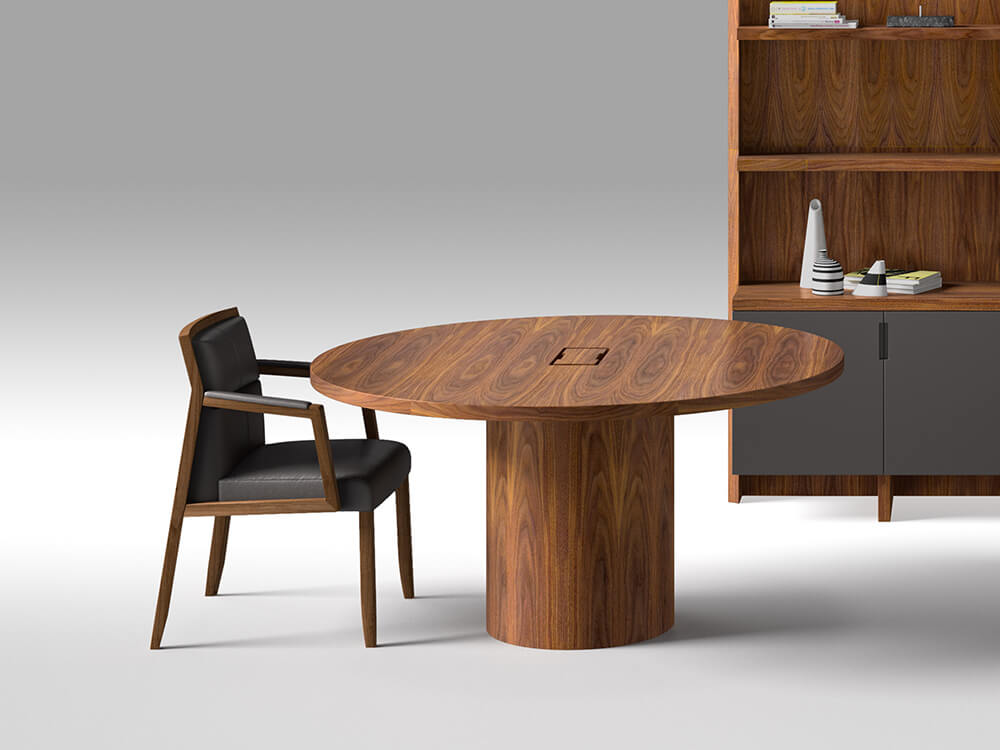 Franca 1 – Round Shaped Meeting Table 01 Img