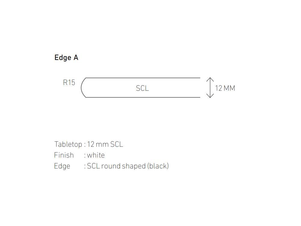 SCL white, edge A