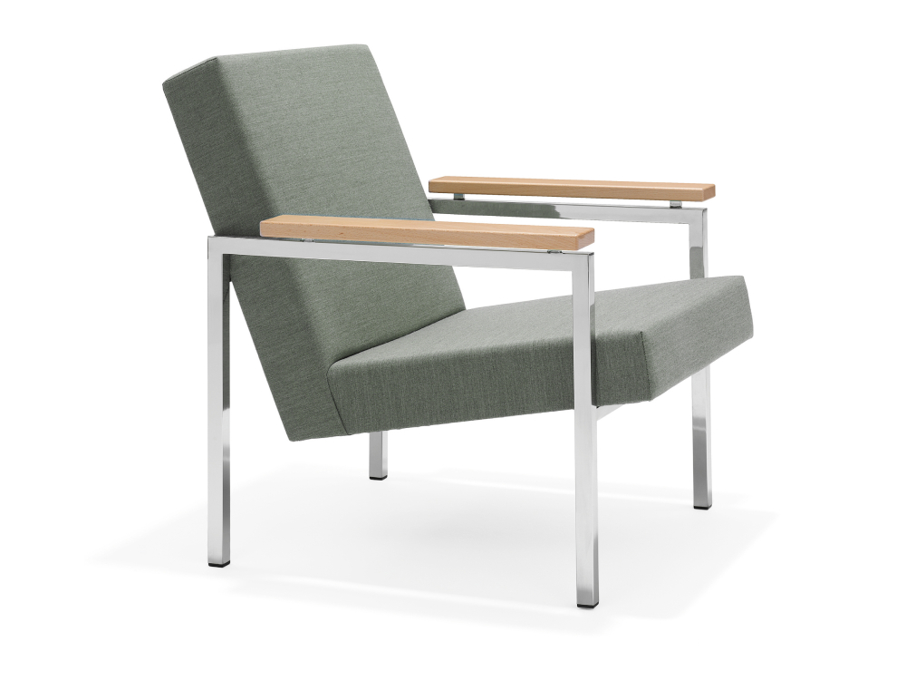 Selina – Classic Sofa and Armchair with Metal Frame 02