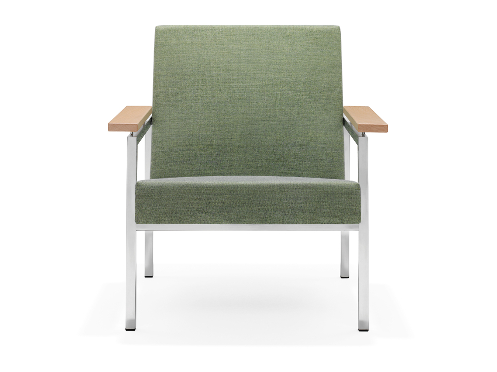 Selina – Classic Sofa and Armchair with Metal Frame 03