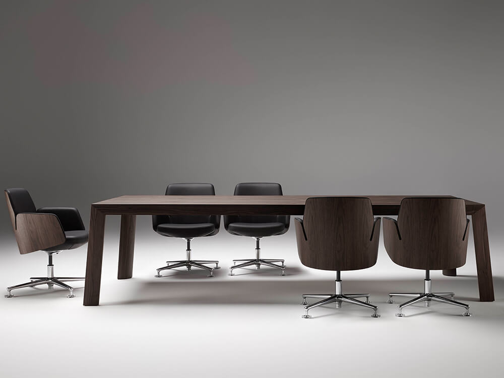 Talon 2 – Rectangular Meeting Room Table (2)