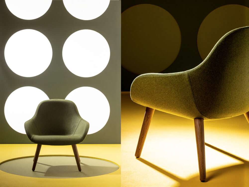 Dilmunite 2 – Soft Armchair with Four Leg-01