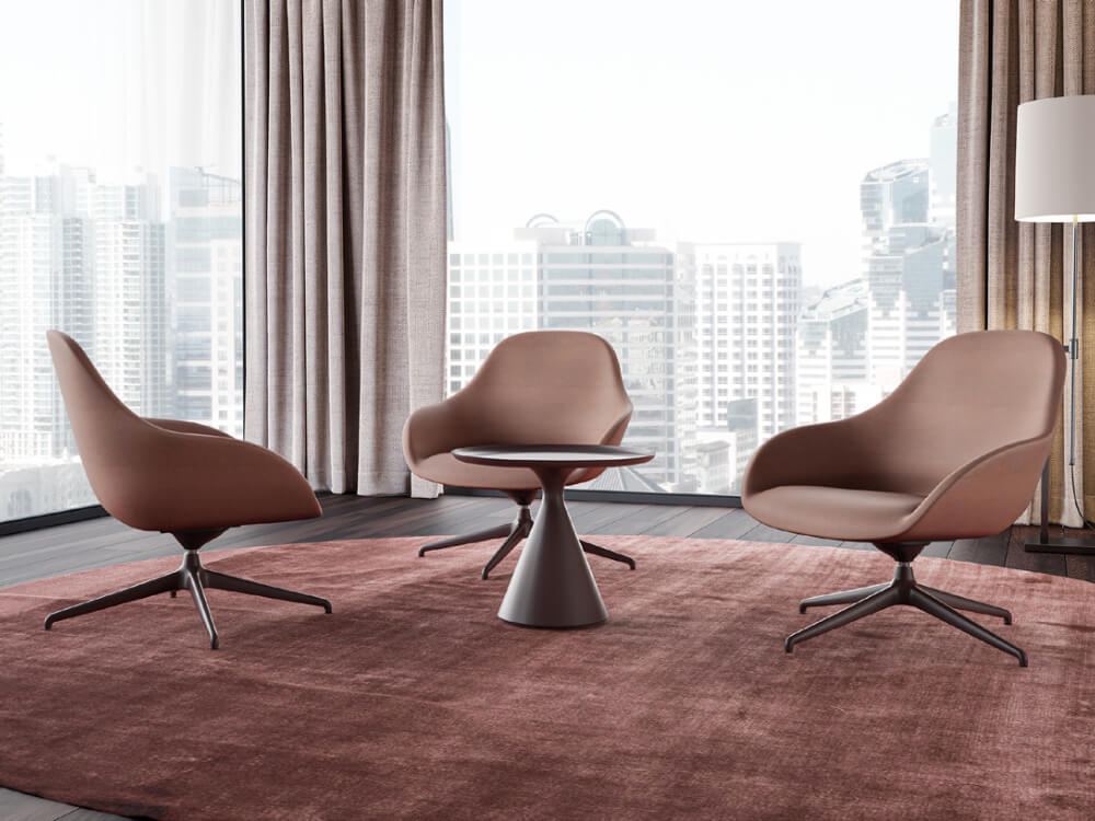 Dilmunite 2 – Soft Armchair with Four Leg-02