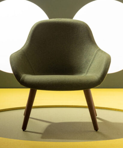 Dilmunite 2 - Soft Armchair with Multitype Leg