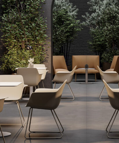 Ellyse - Super Soft Chair with Multitype Leg