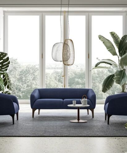 Ninah 1 - Wooden Shell One, Two and Three Seater Sofa