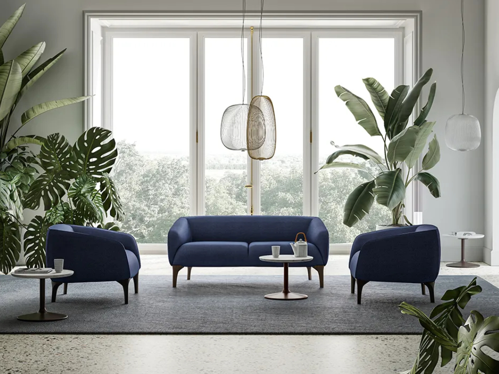 Ninah 1 - Wooden Shell One, Two and Three Seater Sofa Main img