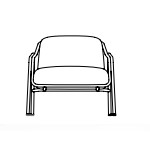 L850 x D790 x H760 mm (One Seater)