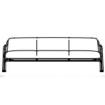 L2260 x D790 x H760 mm (Three Seater)