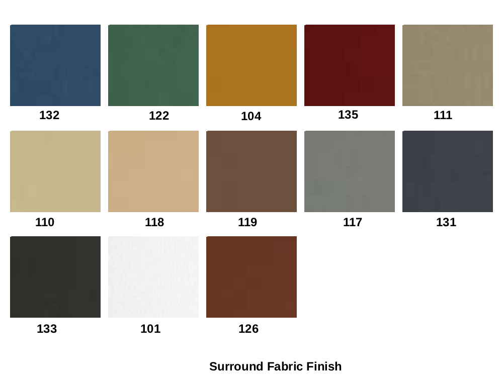 Surround Fabric Finish