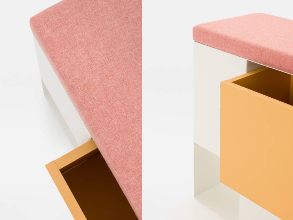 Benny - Designer Bench with SeatPad 04 Img