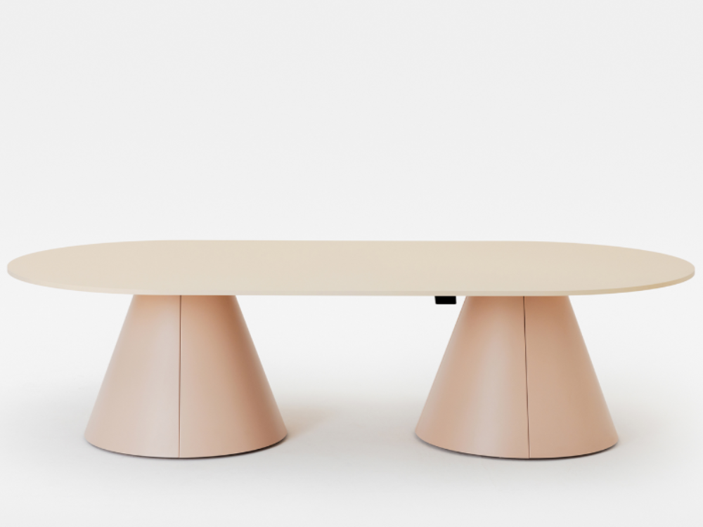 Conevia – D End Shape Meeting Table 02