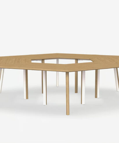 Matteo 4 – Trapezium Shaped Meeting Table