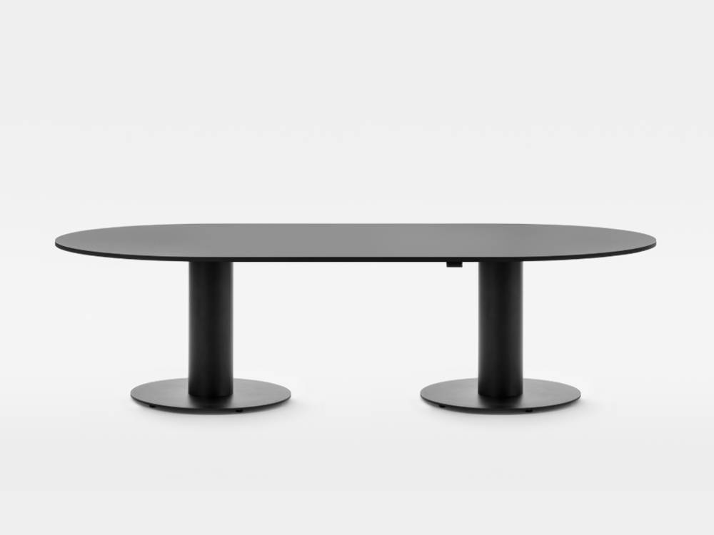 Milly 1- D Ended Shape Height Adjustable Meeting Table 03 Img