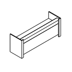 L3000 x D900 x H1180 (Veneer Front)