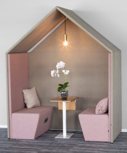 Heriberto – Sound Absorbing Luxury Work Pod with Cable Channel