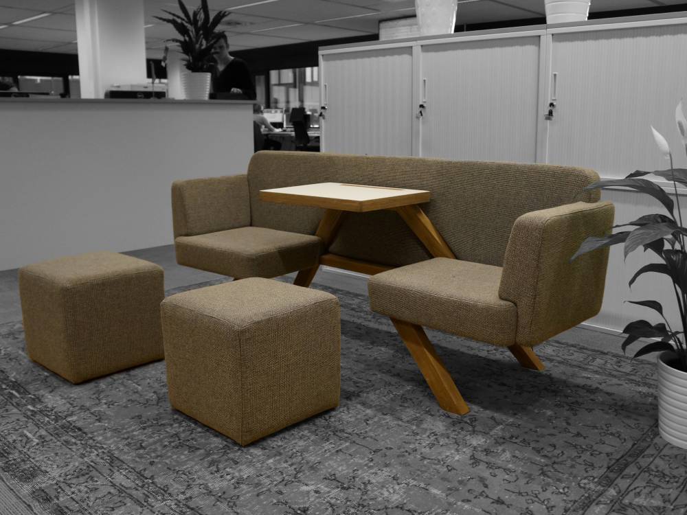 Tresto 1 - Two Person Work Pod with Table 16 Img