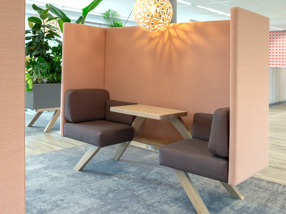 Tresto 1 - Two Person Work Pod with Table 21 Img