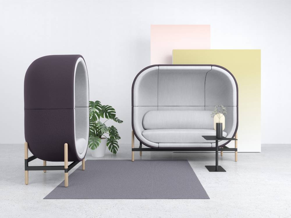 Capria - Comfortable Private Pods for Breakout Area 01