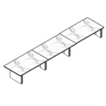 Large Rectangular Shape Table (14 Persons)