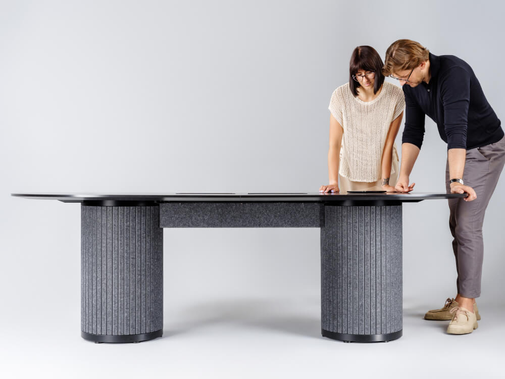 Parzio - Acoustic-Columns-Leg-Meeting-Table-13