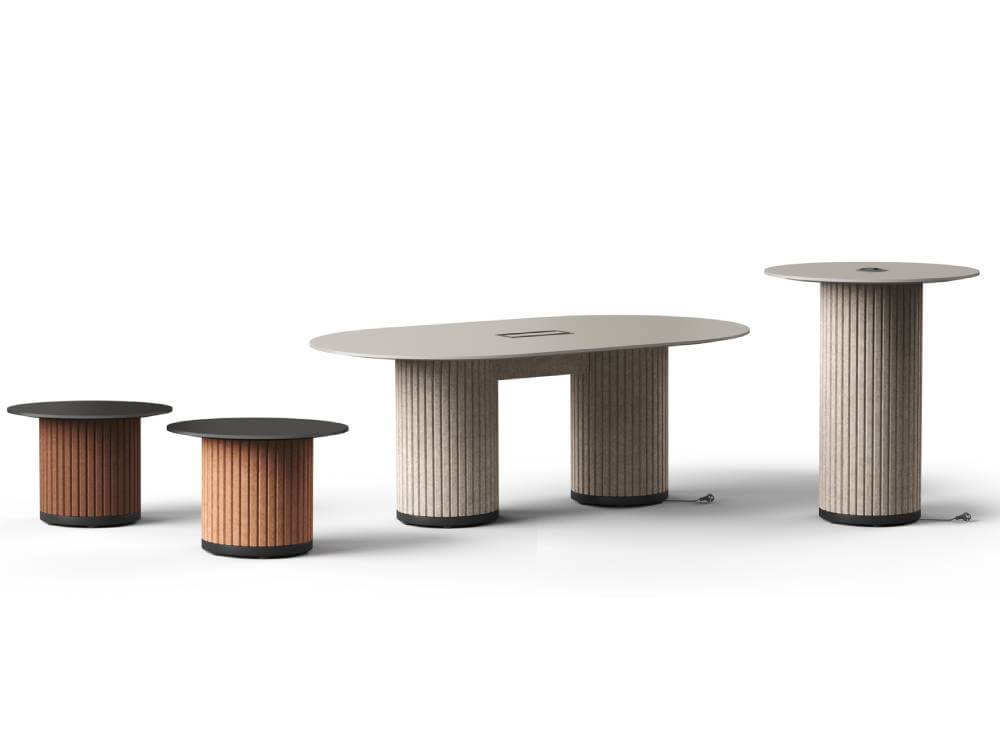 Parzio -Round-and-D-end-Shaped-with-Column-Legs-Meeting-Table-17